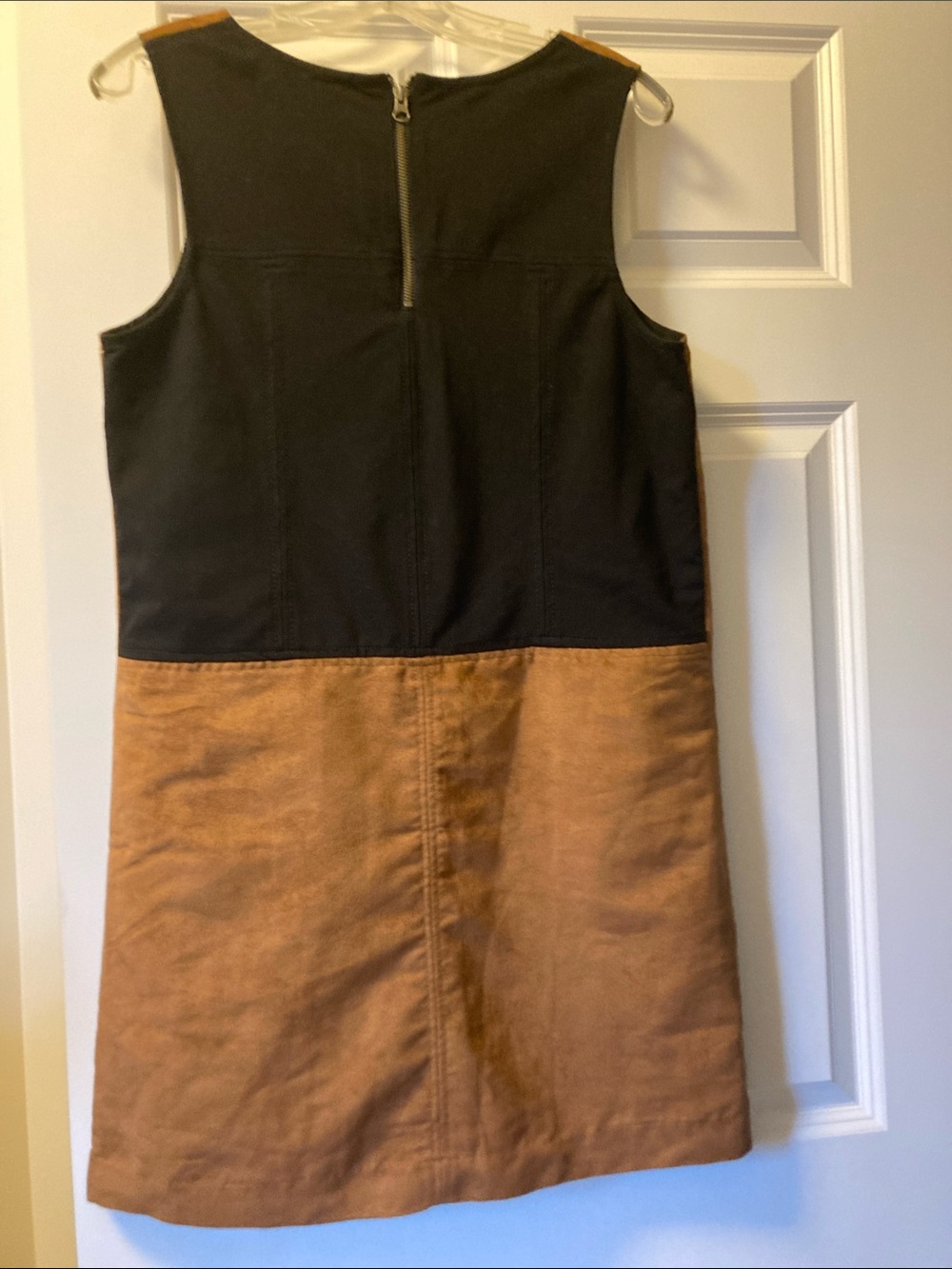 Sanctuary Maple Brown Suede-Look Dress - Picture 2 of 6